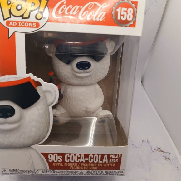 Funko Other - Coca-Cola 90s Polar Bear Pop Funko Vinyl Figure NWT